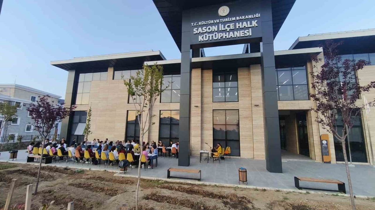 SASON KÜTÜPHANESİ 6 AYDA 93 BİN 600 ZİYARETÇİYE ULAŞTI