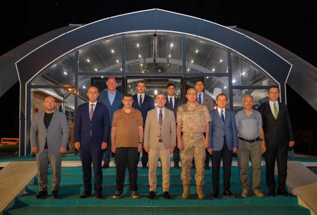 İL JANDARMA KOMUTANI ASLAN İÇİN VEDA YEMEĞİ DÜZENLENDİ
