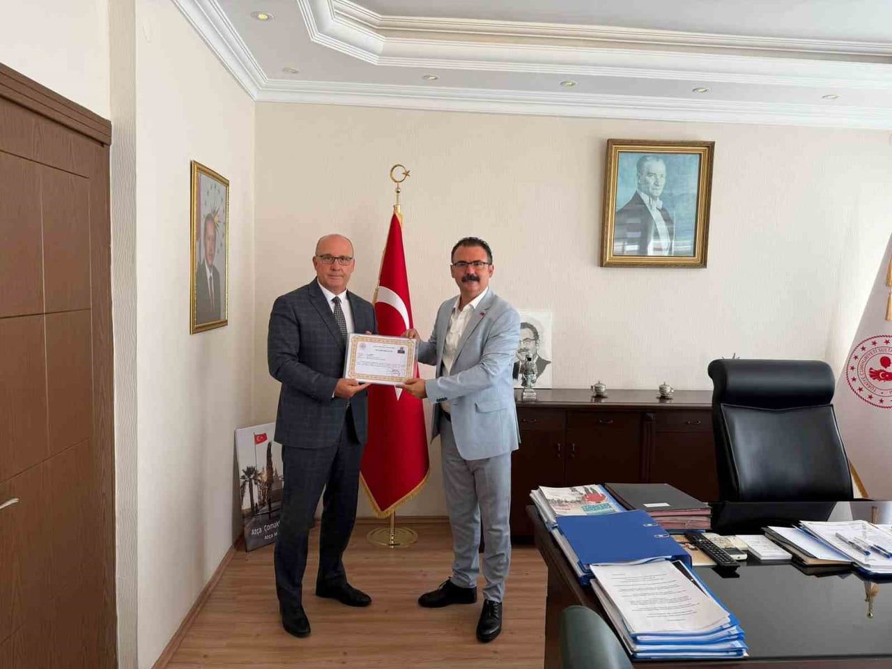 SULTANHİSAR İLÇE TARIM VE ORMAN MÜDÜRLÜĞÜNDE GÖREV SÜRESİ SONA EREN TANER BOZBEK’İN YERİNE BEKİR...