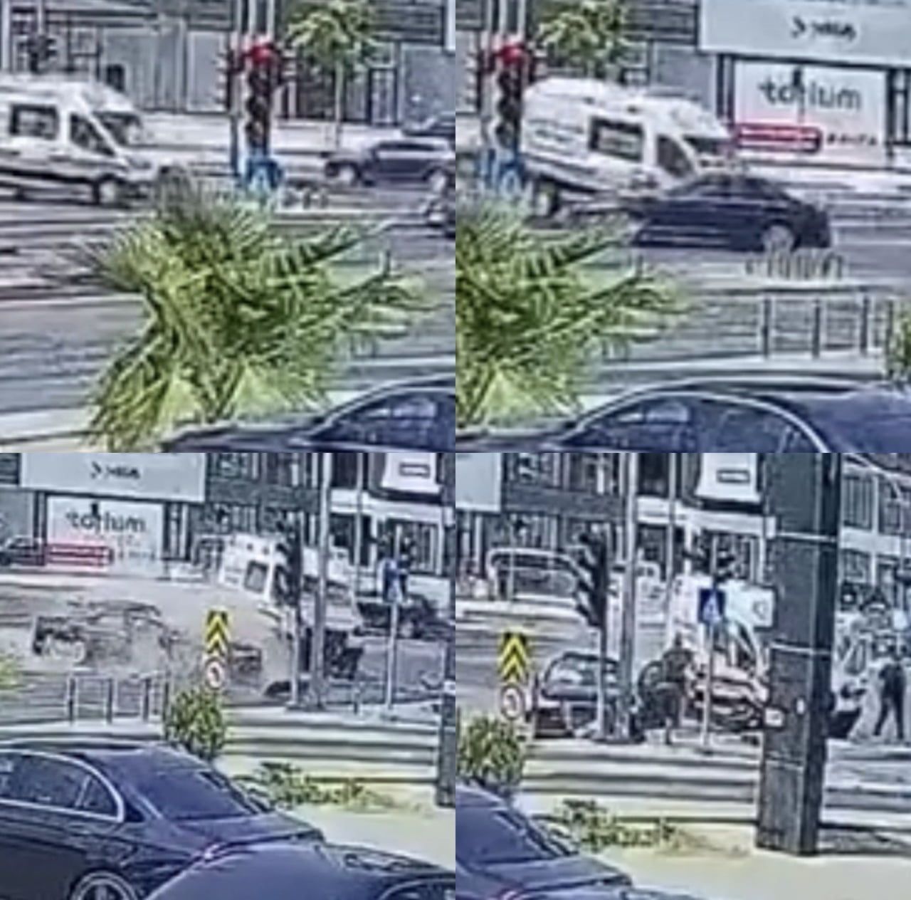 MERSİN’DE AMBULANS İLE OTOMOBİLİN ÇARPIŞMASI SONUCU MEYDANA GELEN KAZADA 3’Ü SAĞLIK ÇALIŞANI 5...