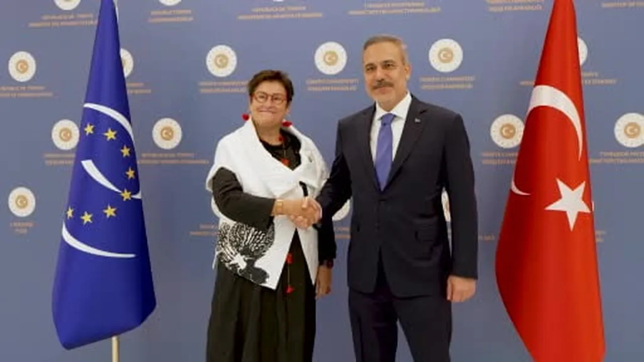 Bakan Fidan, Avrupa Konseyi Meclis Başkanı Bayr’ı kabul etti