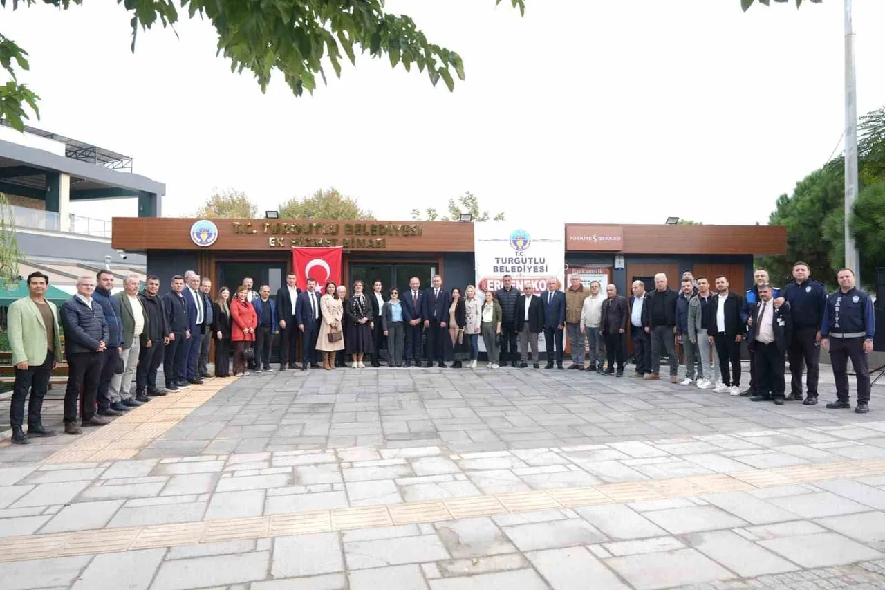 TURGUTLU BELEDİYESİ, ERGENEKON MAHALLESİ’NDE EK HİZMET BİNASI’NI HİZMETE AÇTI. VATANDAŞLARIN...