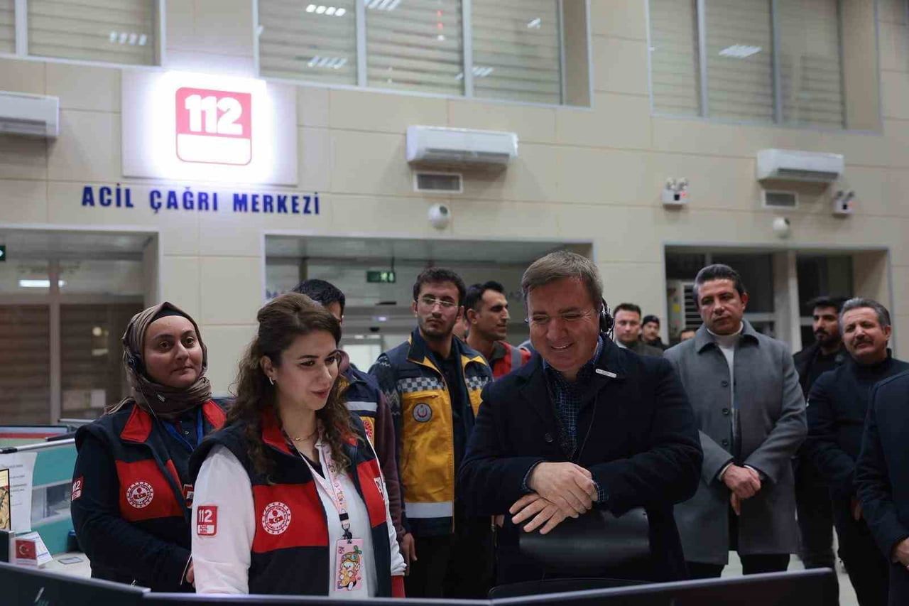 ERZİNCAN 112 ACİL ÇAĞRI MERKEZİ MÜDÜRÜ METİN KULELİ, 2026 YILININ OCAK-EYLÜL DÖNEMİNDE MERKEZE 155...