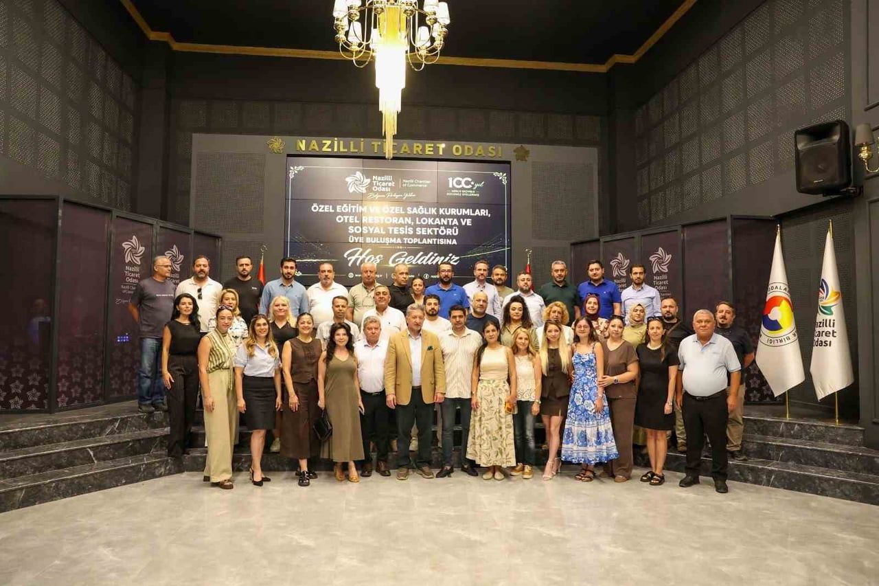 NAZİLLİ TİCARET ODASI'NIN GELENEKSEL ÜYE BULUŞMALARI SÜRÜYOR. ÖZEL EĞİTİM, SAĞLIK, TURİZM...