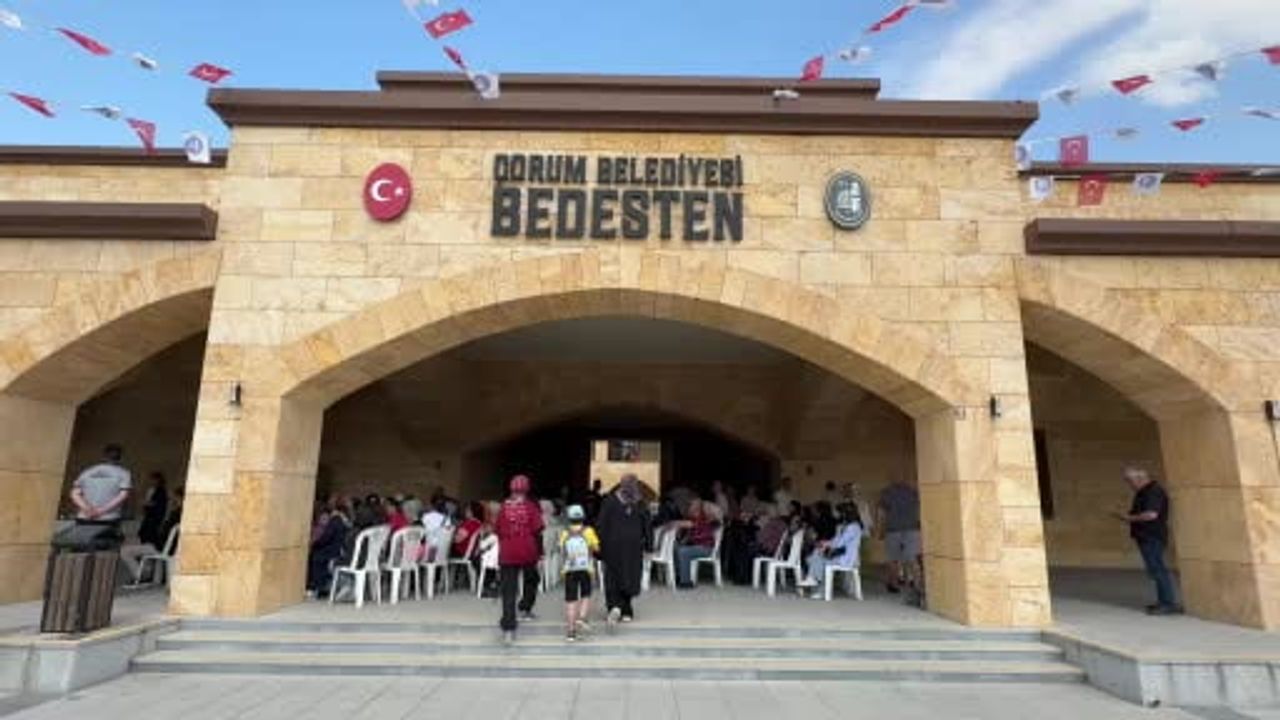 Çorum'un yöresel tatlarını en lezzetli şekilde yapabilmek için yarıştılar