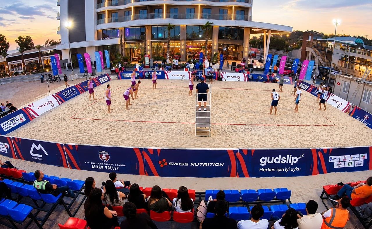 NCL BEACH VOLLEY ORGANİZASYONU İSE PROJEDE SPOR, SOSYALLEŞME VE EĞLENCEYİ BİR ARAYA...