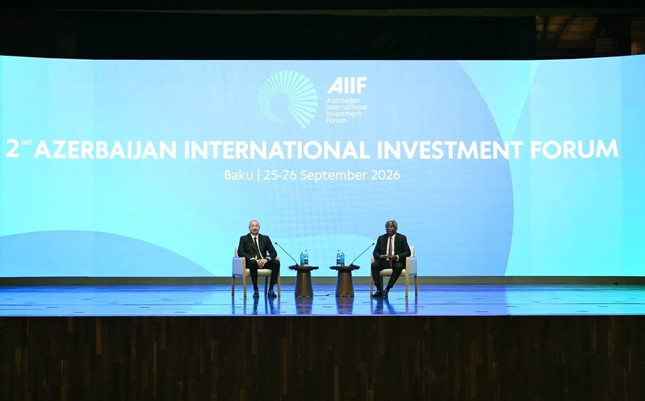 AZERBAYCAN CUMHURBAŞKANI İLHAM ALİYEV, AZERBAYCAN’IN BAŞKENTİ BAKÜ’DE GERÇEKLEŞTİRİLEN 2....