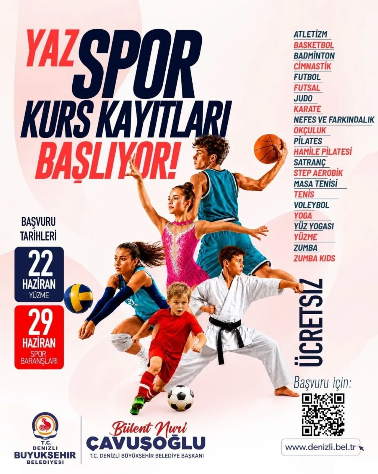 DENİZLİ BÜYÜKŞEHİR BELEDİYESİ’NİN KENT GENELİNDE SAĞLIKLI YAŞAM KÜLTÜRÜNÜ YAYGINLAŞTIRMAK VE SPORU...