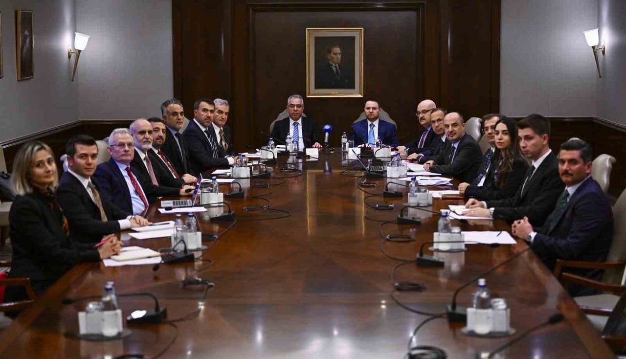 ADALET BAKANI AKIN GÜRLEK, ÇANKAYA KÖŞKÜ'NDE, CUMHURBAŞKANLIĞI HUKUK POLİTİKALARI KURULUNUN...