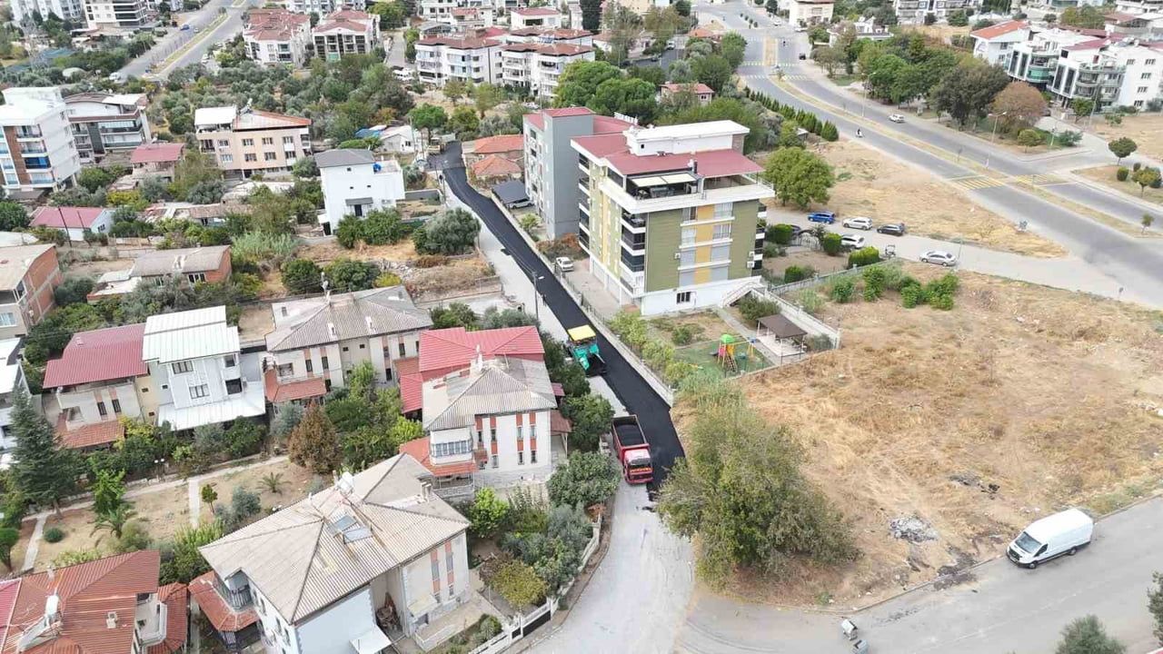NAZİLLİ ZAFER MAHALLESİ’NDE ASFALT ÇALIŞMALARI BAŞLADI