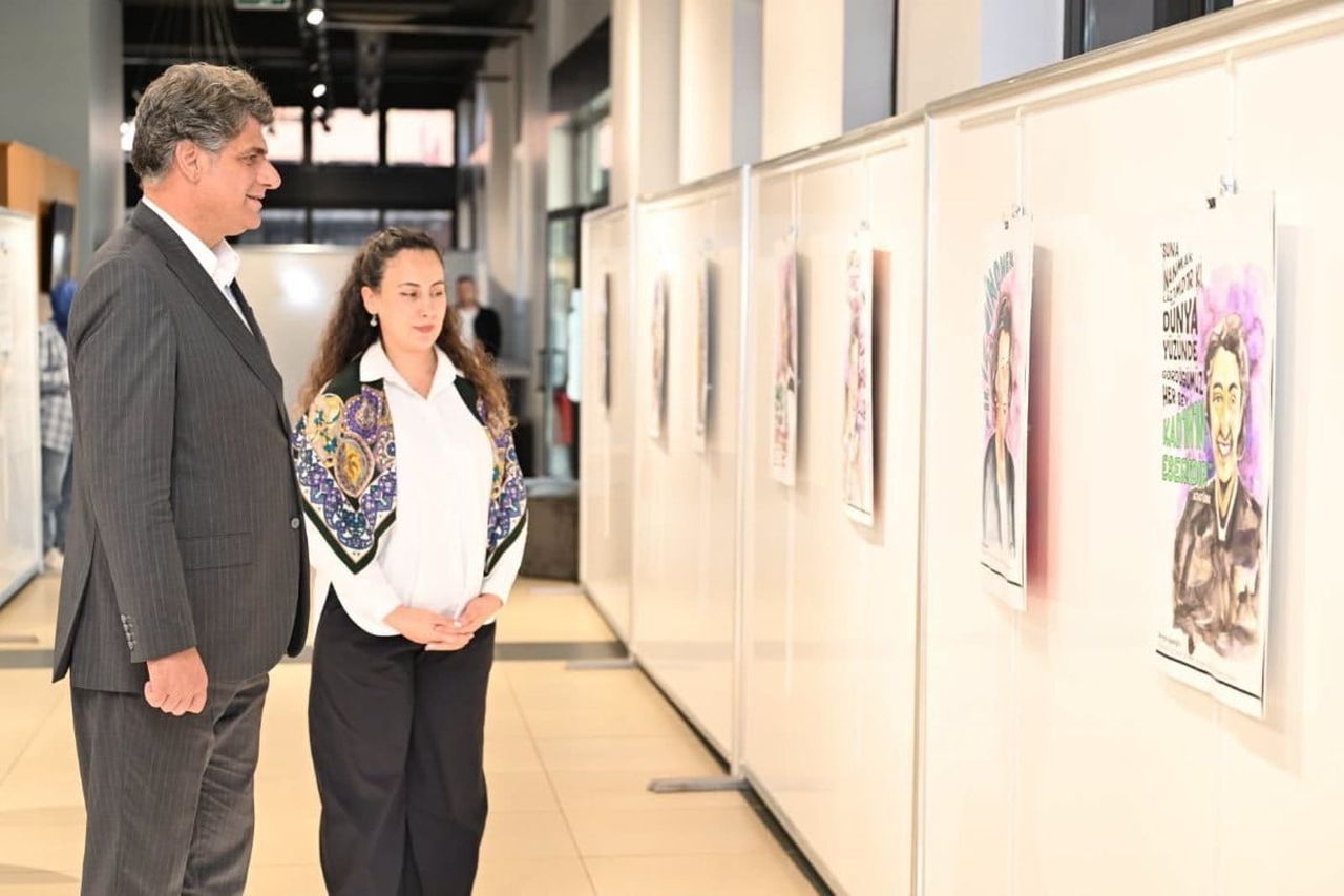 KARTEPE SANAT EVİ’NDE AÇILAN “CUMHURİYET’İN ÖNCÜ KADINLARI” SERGİSİ, CUMHURİYET TARİHİNE İZ...