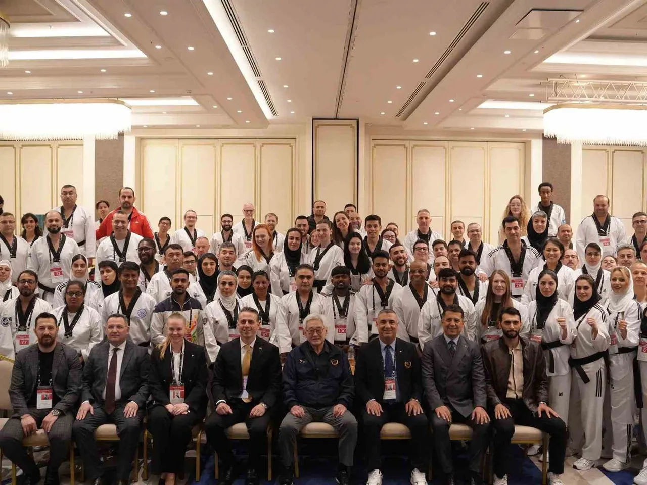 DÜNYA TAEKWONDO FEDERASYONU BAŞKANI (WT) CHUNGWON CHOUE, ULUSLARARASI TEKVANDO HAKEM SEMİNERİ...