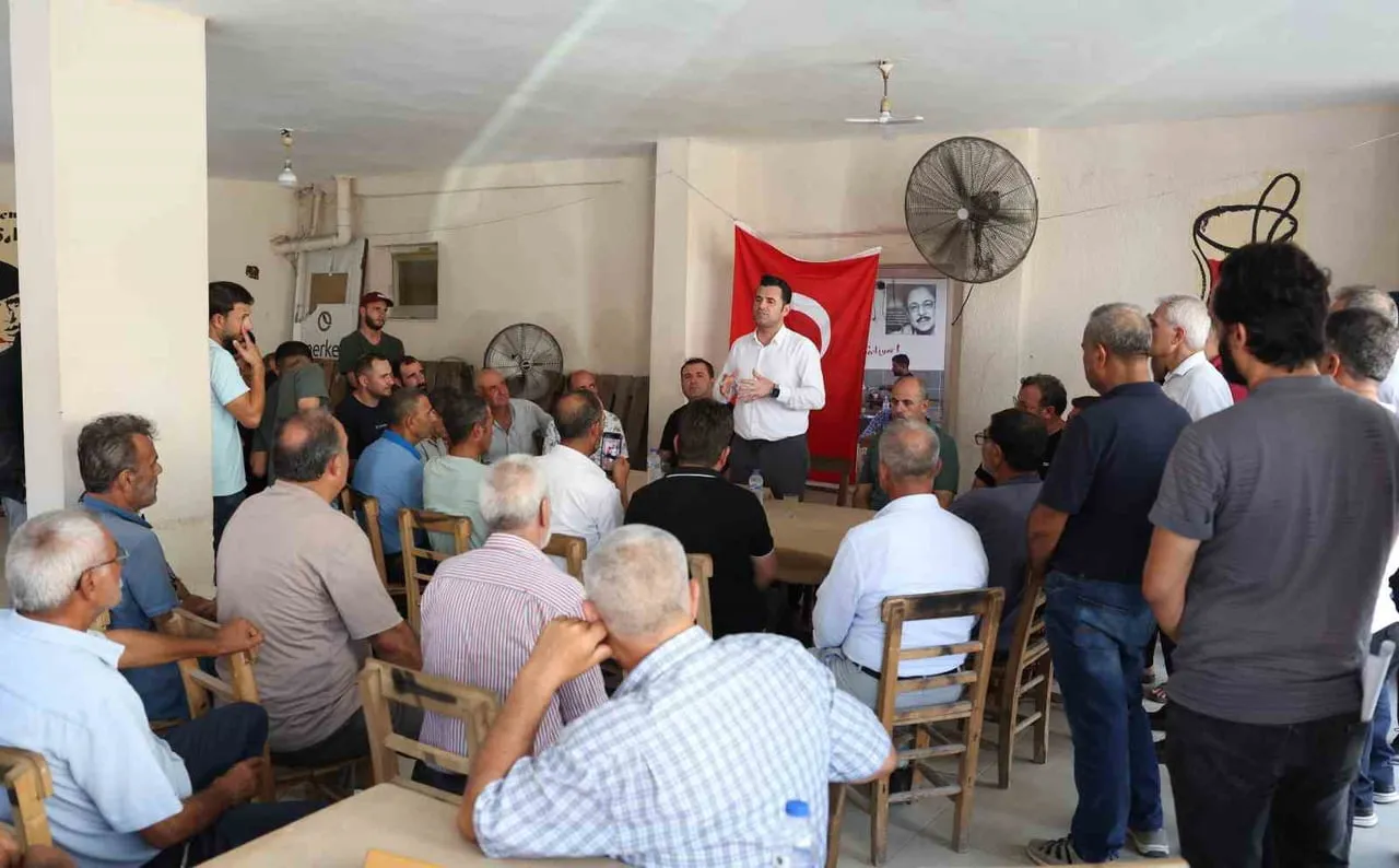 AKDENİZ KAYMAKAMI VE BELEDİYE BAŞKAN VEKİLİ MURAT BEŞİKÇİ, MAHALLE ZİYARETLERİ KAPSAMINDA...