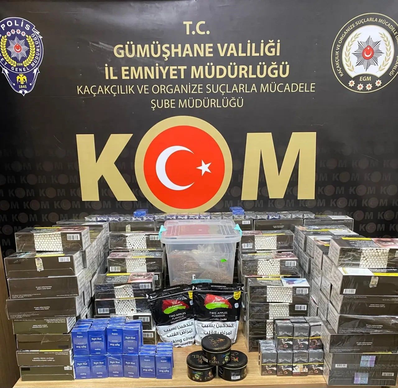 GÜMÜŞHANE'DE İL EMNİYET MÜDÜRLÜĞÜ EKİPLERİNCE SON 15 GÜNDE KENTTE GERÇEKLEŞTİRİLEN DENETİMLERDE 10...