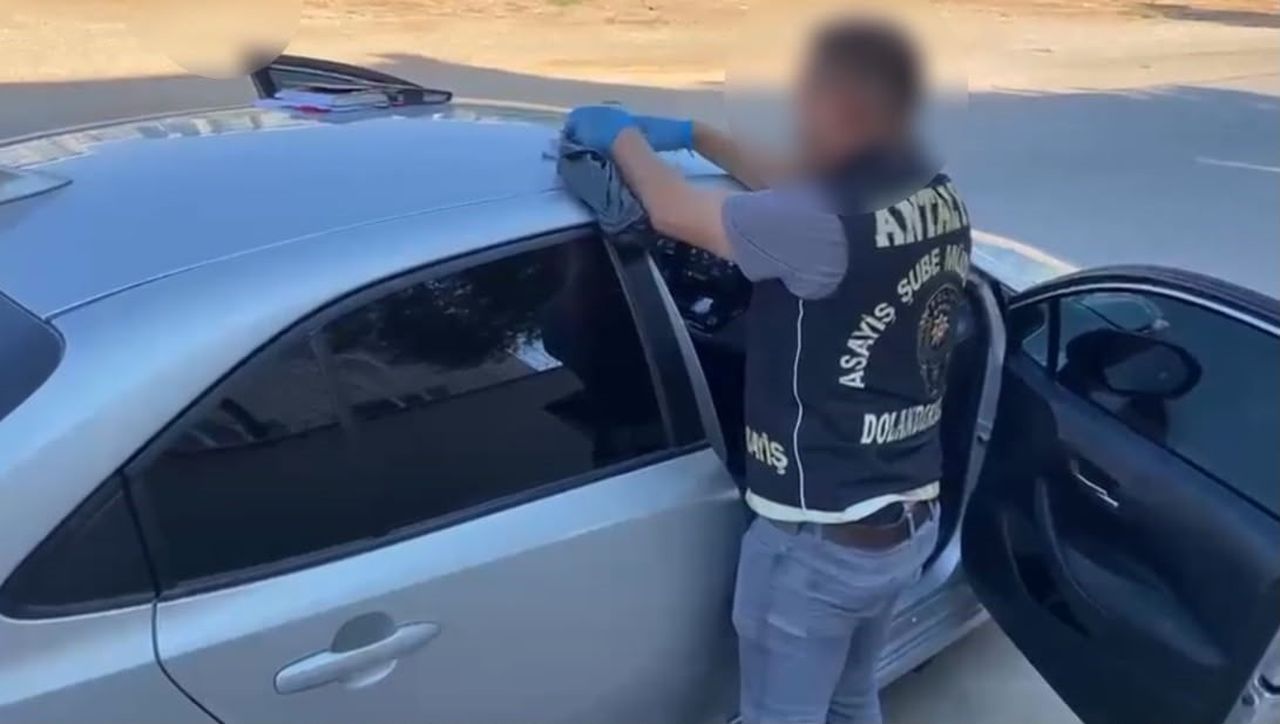 ŞÜPHELİLERİN ARAÇLARINDA YAPILAN ARAMA
