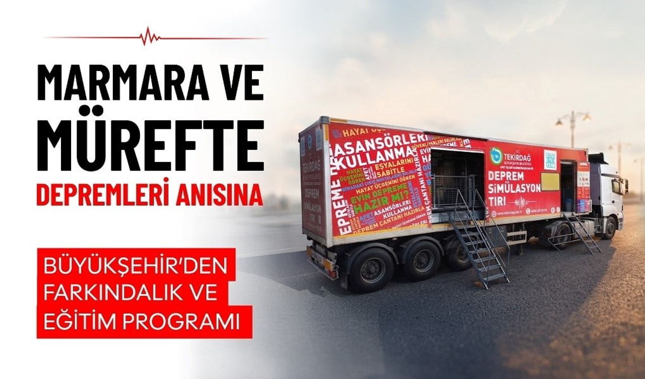 TEKİRDAĞ BÜYÜKŞEHİR BELEDİYESİ, 9 AĞUSTOS 1912 MÜREFTE DEPREMİ İLE 17 AĞUSTOS 1999 MARMARA...