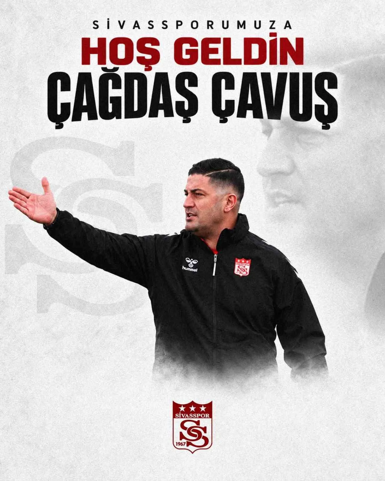 SİVASSPOR TEKNİK DİREKTÖRLÜK KONUSUNDA ÇAĞDAŞ ÇAVUŞ İLE ANLAŞTIĞINI DUYURDU.