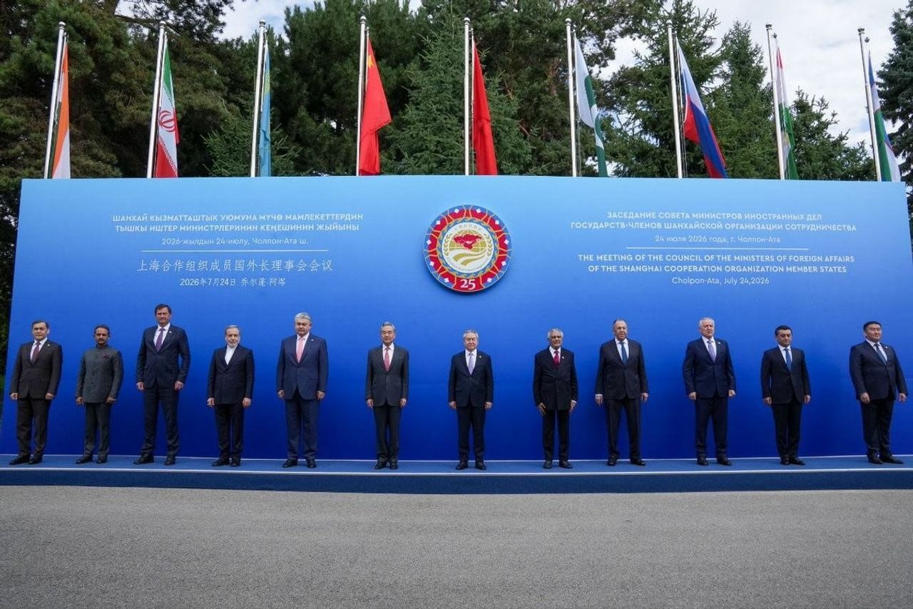 İRAN DIŞİŞLERİ BAKANI ABBAS ARAKÇİ, KIRGIZİSTAN'IN ÇOLPON-ATA ŞEHRİNDE DÜZENLENEN ŞANGHAY...