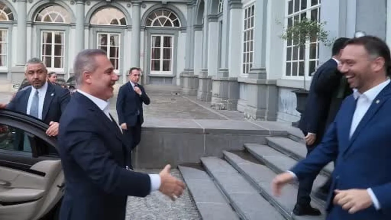Dışişleri Bakanı Hakan Fidan, Belçika'da Başbakan Yardımcısı ve Dışişleri, Avrupa İşleri ve...