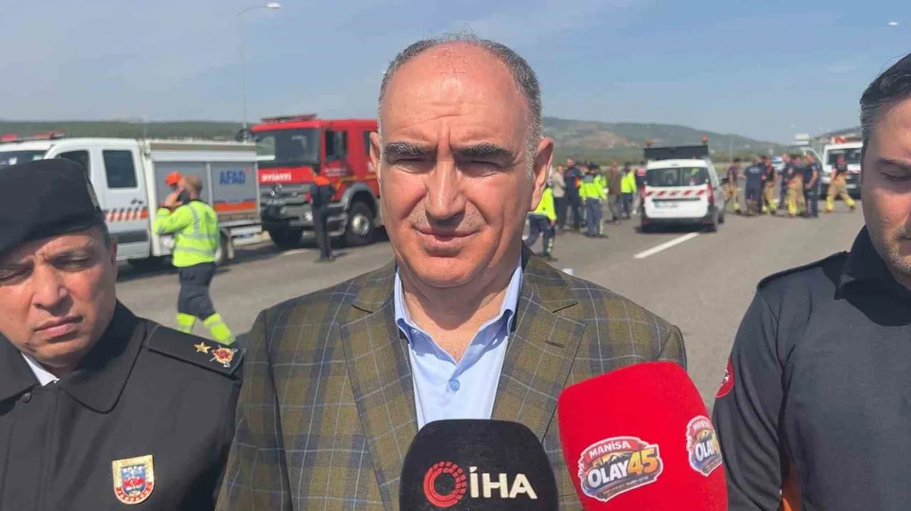 MANİSA VALİSİ VAHDETTİN ÖZKAN AÇIKLAMA YAPTI