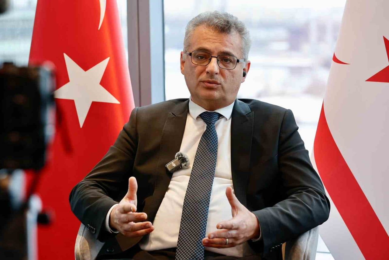 KKTC CUMHURBAŞKANI TUFAN ERHÜRMAN, BM GENEL SEKRETERİ ANTONİO GUTERRES İLE NEW YORK’TA...