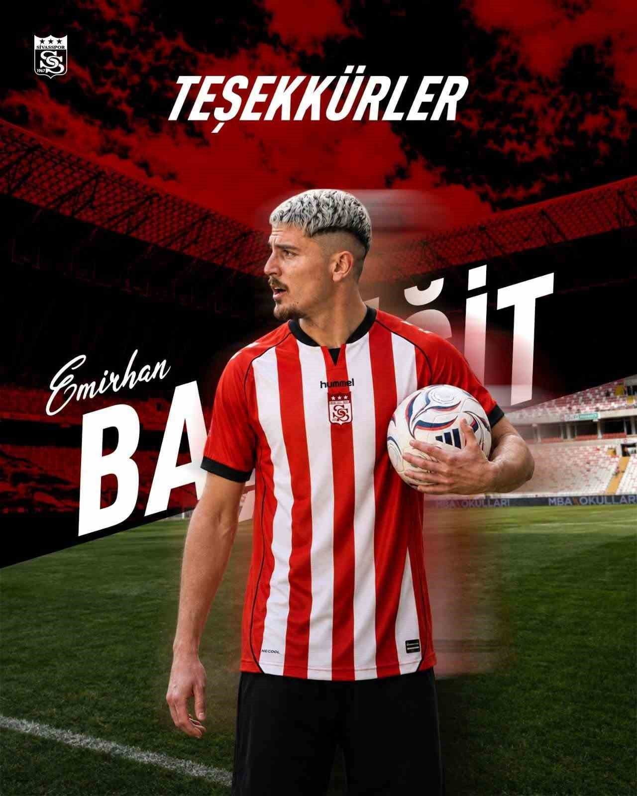 SİVASSPOR, BURSASPOR’A TRANSFER OLAN EMİRHAN BAŞYİĞİT’E YAYIMLADIĞI MESAJLA VEDA ETTİ.