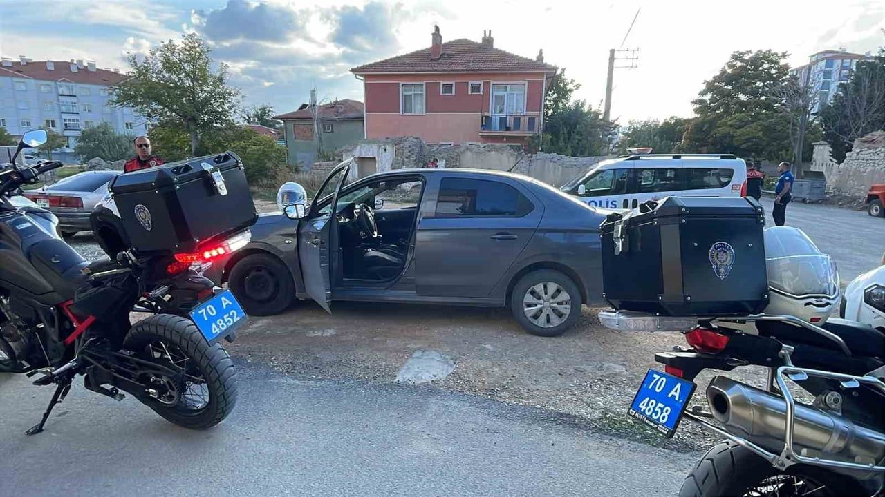 KARAMAN’DA POLİSİN "DUR" İHTARINA UYMAYARAK KAÇAN VE YAŞANAN KOVALAMACANIN ARDINDAN YAKALANAN...