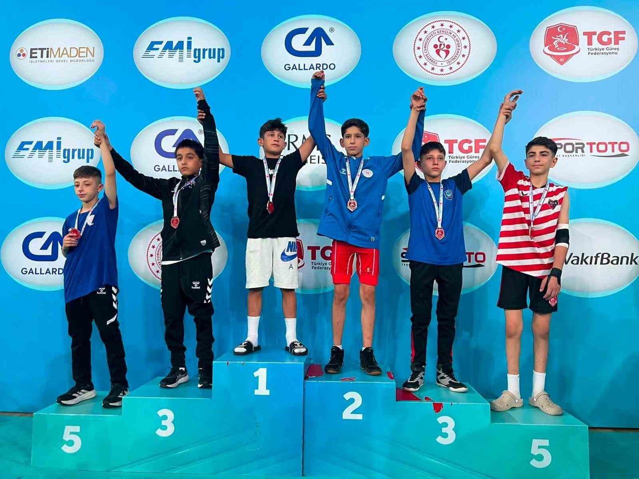 MALATYA U14 GREKO-ROMEN TAKIMI TÜRKİYE ŞAMPİYONU OLDU