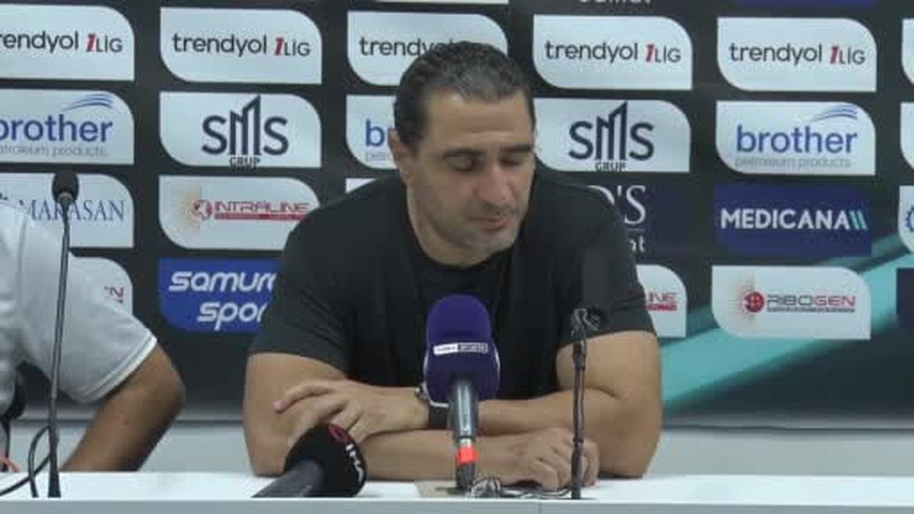 Sarıyer Teknik Direktörü Bülent Bölükbaşı, Muğlaspor maçının ardından yaptığı açıklamada...