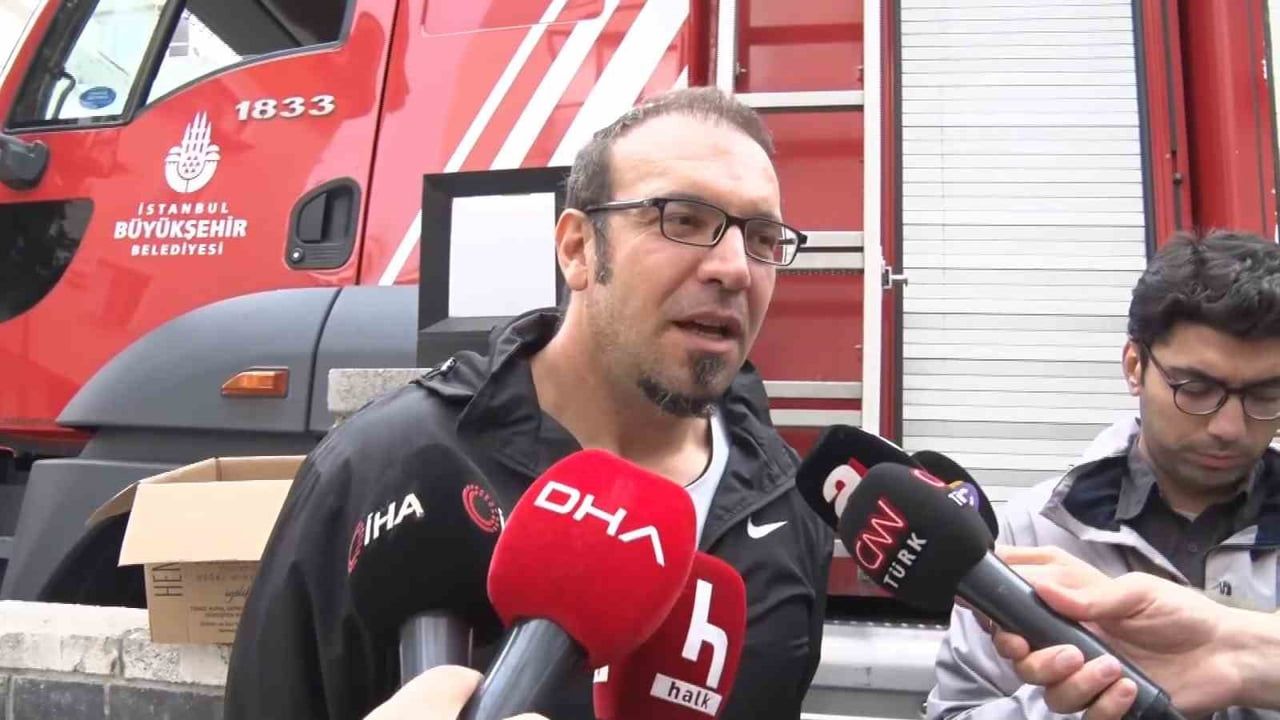 ÇÖKEN BİNADAN KURTARILAN TOLGA GÜRPINAR AÇIKLAMALARDA BULUNDU