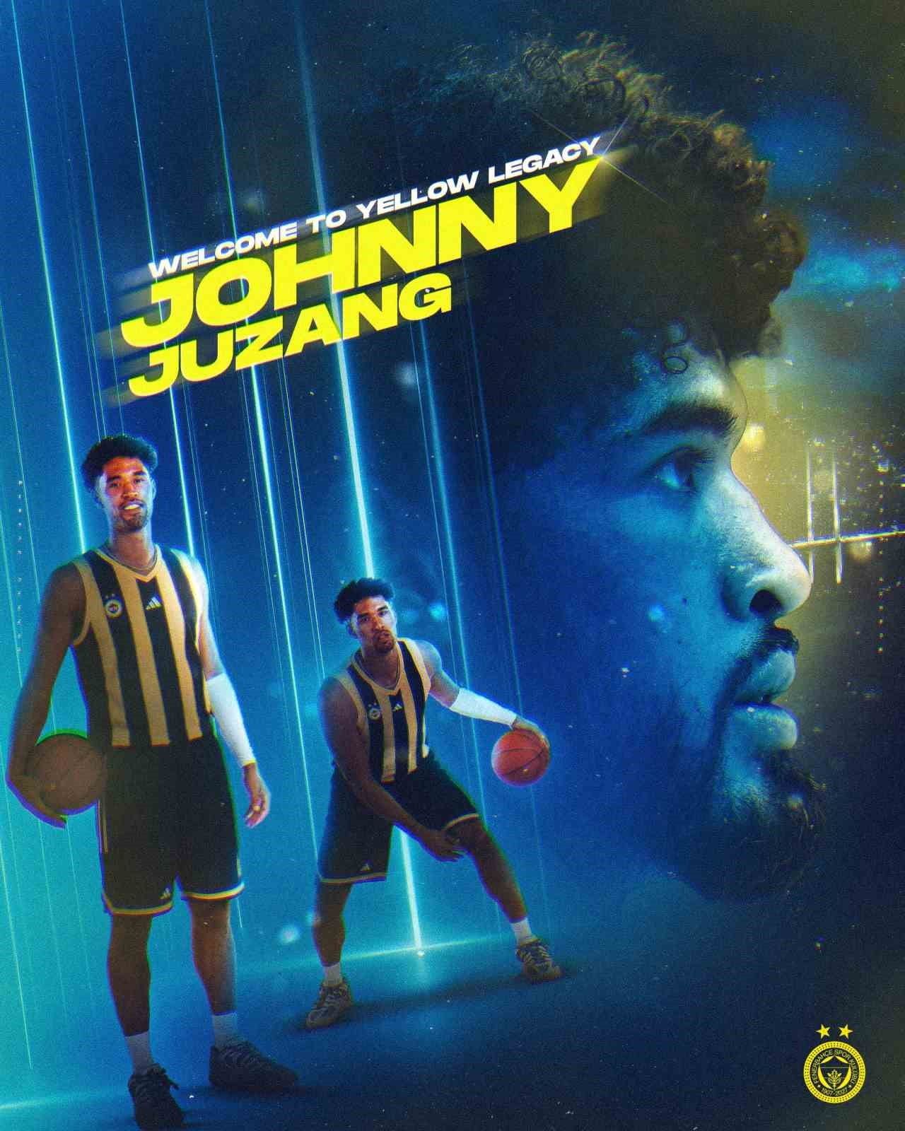 FENERBAHÇE ERKEK BASKETBOL TAKIMI, ABD'Lİ GUARD JOHNNY JUZANG İLE 1 YILLIK ANLAŞMAYA VARILDIĞINI...