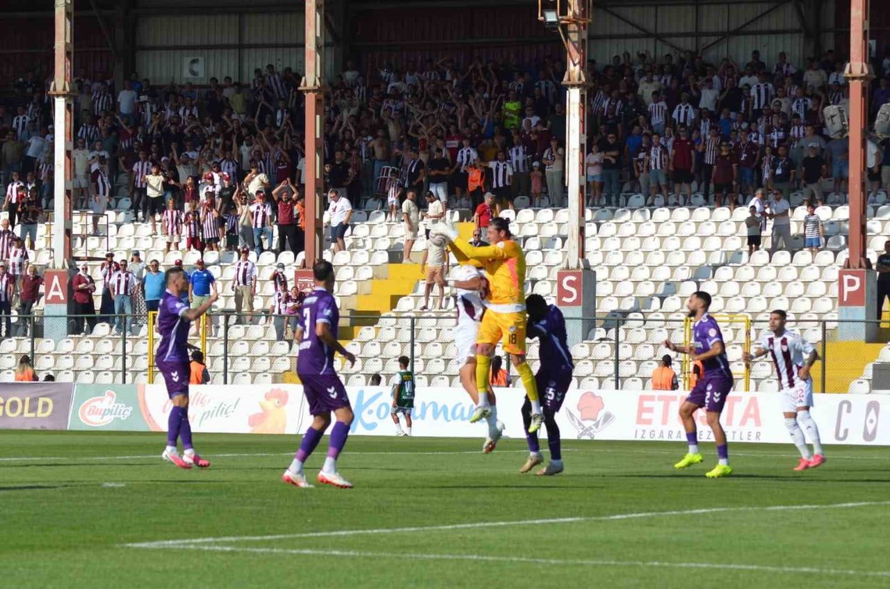 RENDYOL 1.LİG BANDIRMASPOR: 1 - KEÇTAŞ ANKARA KEÇİÖRENGÜCÜ: 1