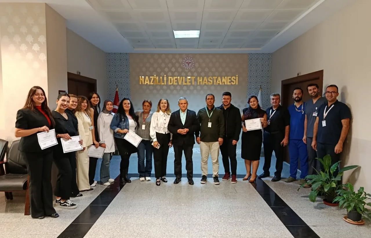 AYDIN'IN NAZİLLİ İLÇESİNDE, NAZİLLİ DEVLET HASTANESİ TARAFINDAN DÜZENLENEN 8. ACİL BAKIM...