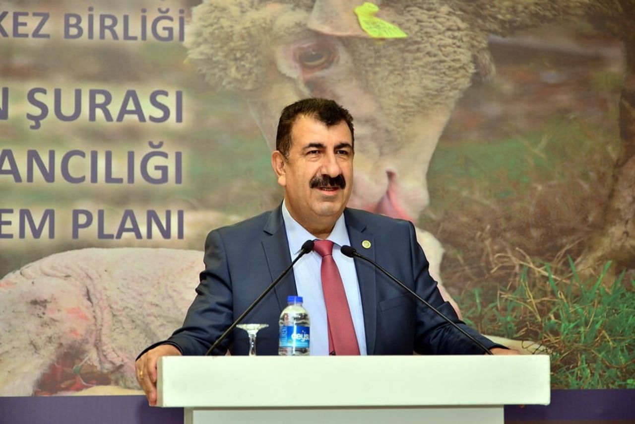TARIMSAL ÜRETİM VE KÜÇÜKBAŞ YETİŞTİRİCİLERİ (TÜRKYED) GENEL BAŞKANI NİHAT ÇELİK, YAPTIĞI...