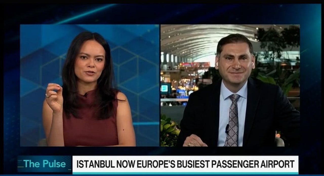 İGA İSTANBUL HAVALİMANI CEO’SU SELAHATTİN BİLGEN, CNBC WORLD VE BLOOMBERG UK TELEVİZYONLARINA...
