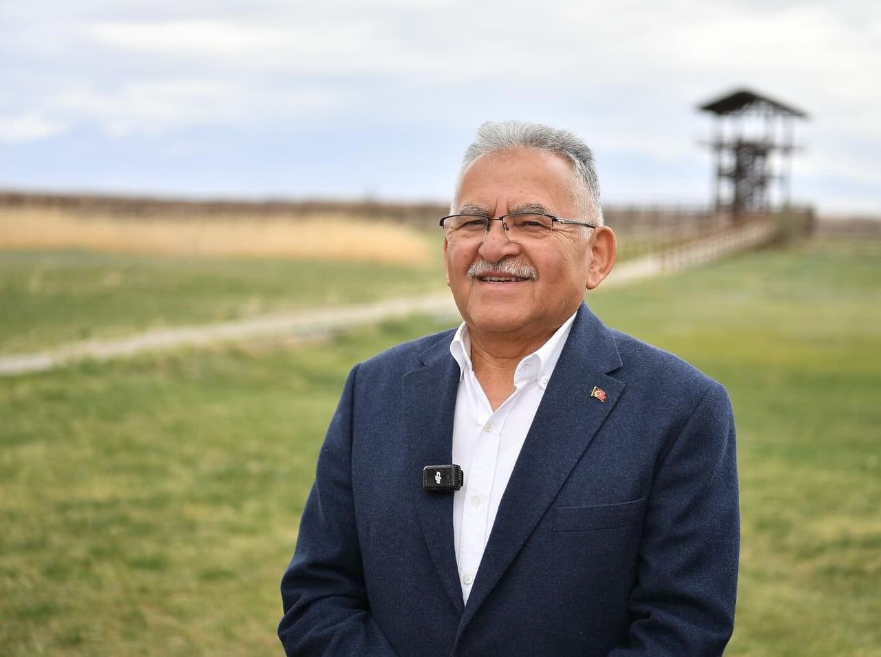 KAYSERİ BÜYÜKŞEHİR BELEDİYE BAŞKANI MEMDUH BÜYÜKKILIÇ, ULAŞTIRMA VE ALTYAPI BAKANI ABDULKADİR...