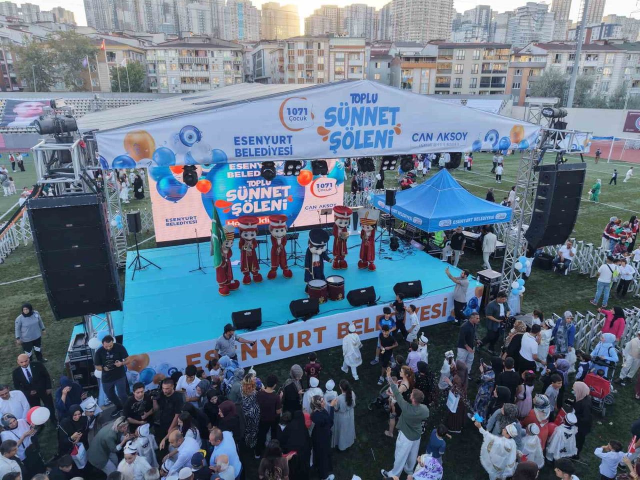 ESENYURT BELEDİYESİ TARAFINDAN SÜNNET İŞLEMLERİ GERÇEKLEŞTİRİLEN 1071 ÇOCUK İÇİN TURGUT ÖZAL...