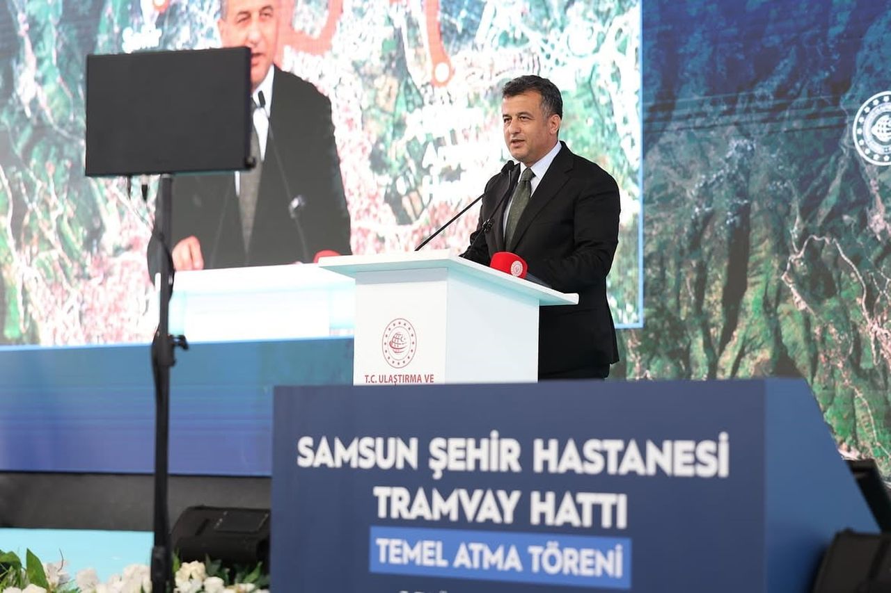 SAMSUN BÜYÜKŞEHİR BELEDİYE BAŞKANI HALİT DOĞAN, SAMSUN ŞEHİR HASTANESİ TRAMVAY HATTI İLE BİRLİKTE...