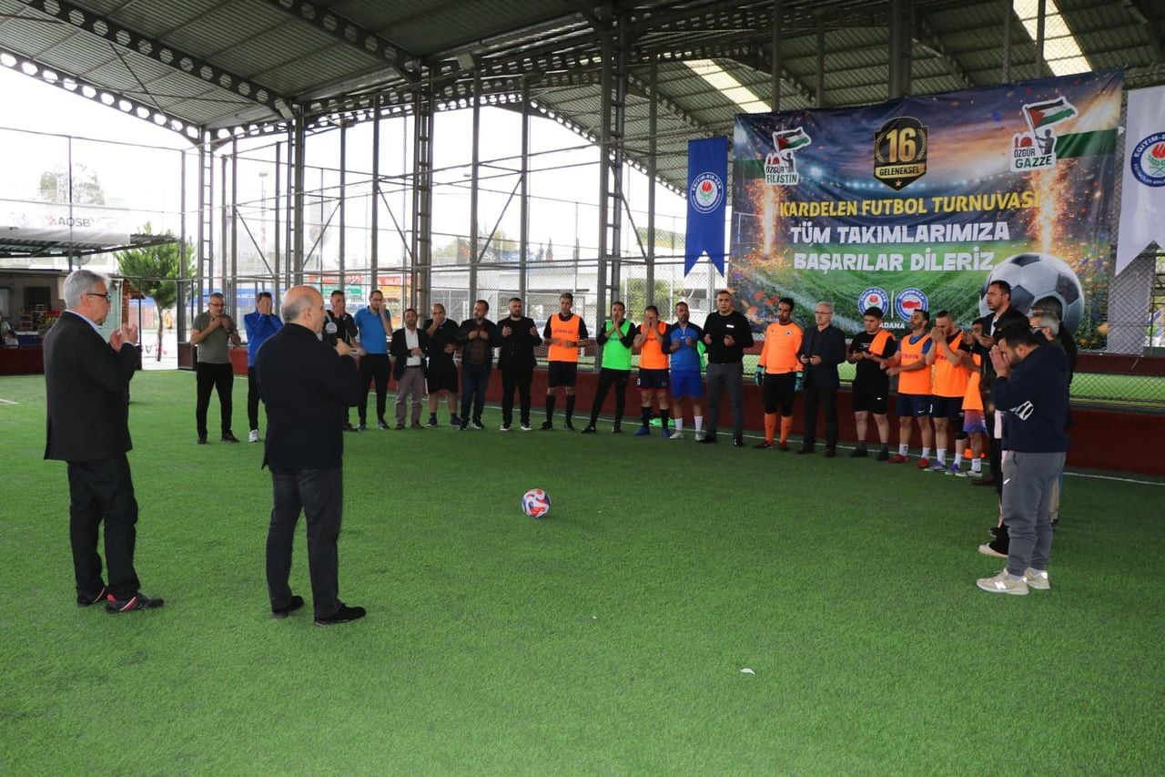 EĞİTİM-BİR-SEN ADANA ŞUBESİ'NİN GELENEKSELLEŞEN "KARDELEN ÇİÇEĞİ FUTBOL TURNUVASI",  "ÖZGÜR GAZZE"...