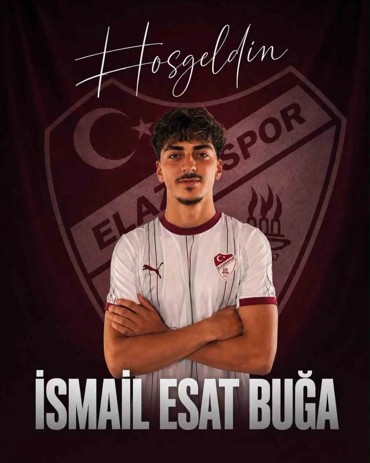 ELAZIĞSPOR, KONYASPOR’UN GENÇ ORTA SAHASI İSMAİL ESAT BUĞA’YI KİRALIK OLARAK RENKLERİNE...