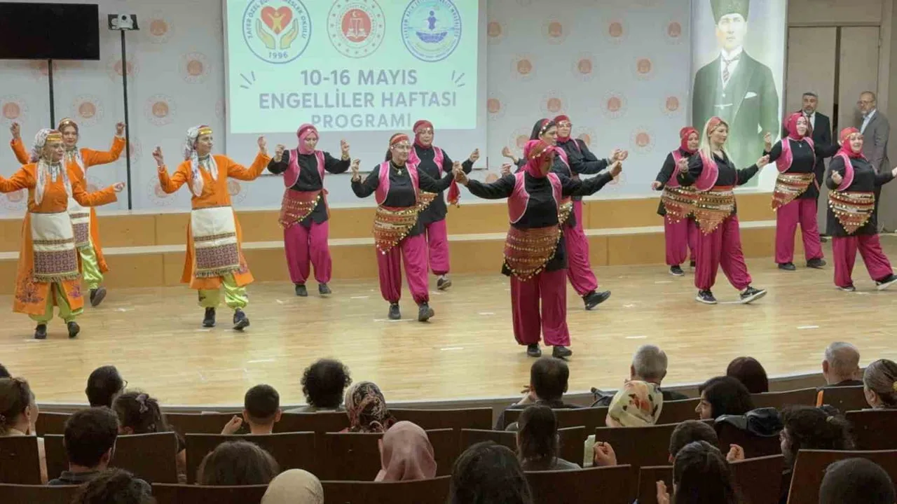 ENGELLİLER HAFTASI KAPSAMINDA DÜZENLENEN ÖZEL ETKİNLİKTE, ENGELLİ BİREYLER VE AİLELERİ UNUTULMAZ...