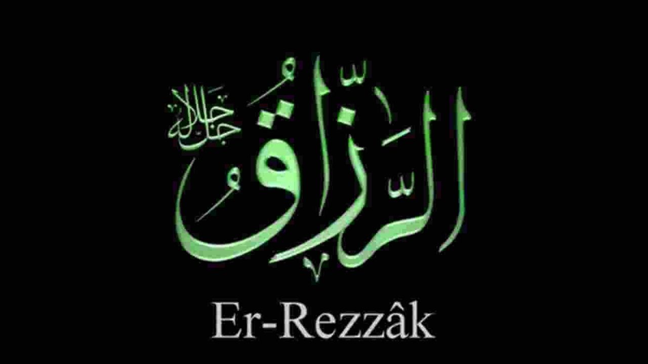 er rezzak isminin anlamı
