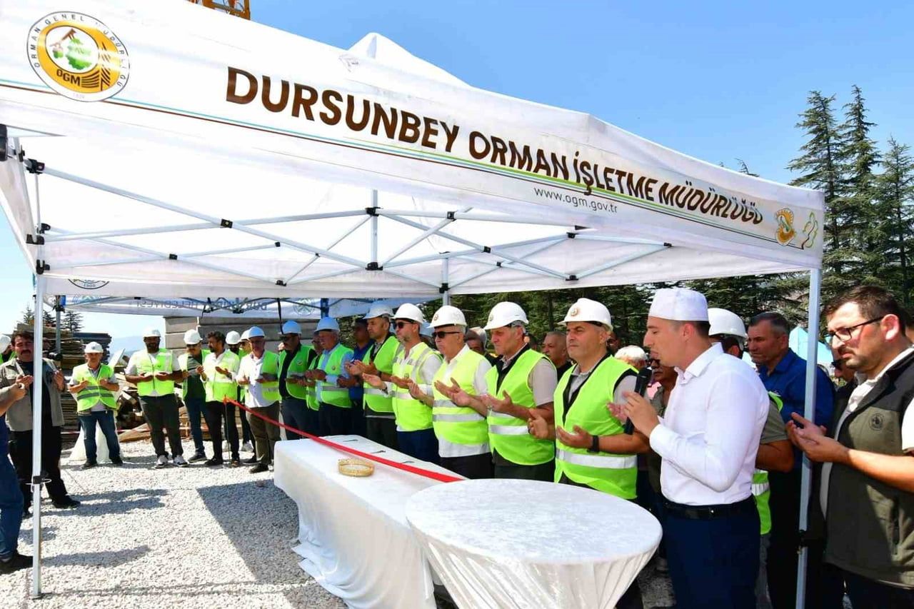 DURSUNBEY’DE ORMAN İŞLETMESİNE YENİ HİZMET BİNASI