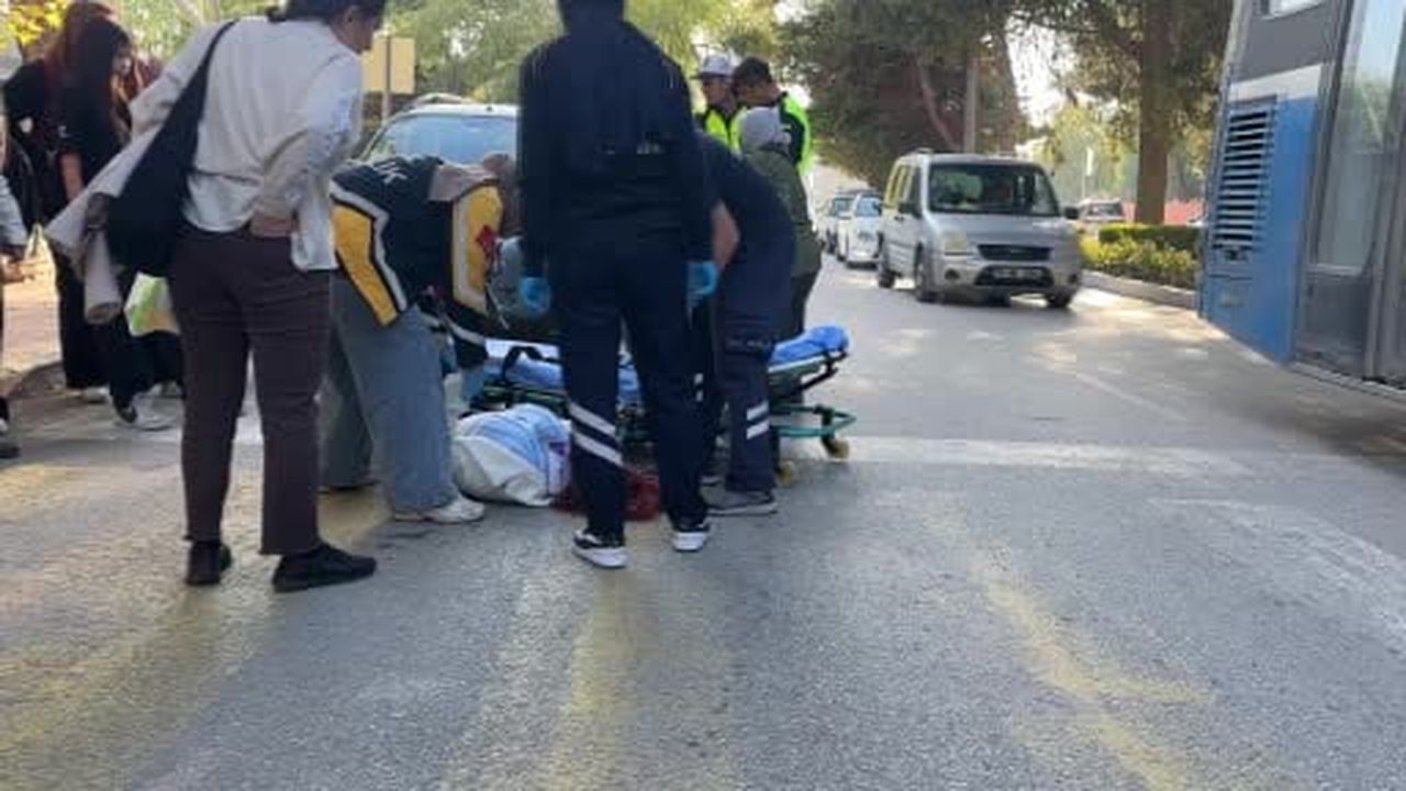 Burdur'da motosikletler çarpıştı: 2 yaralı