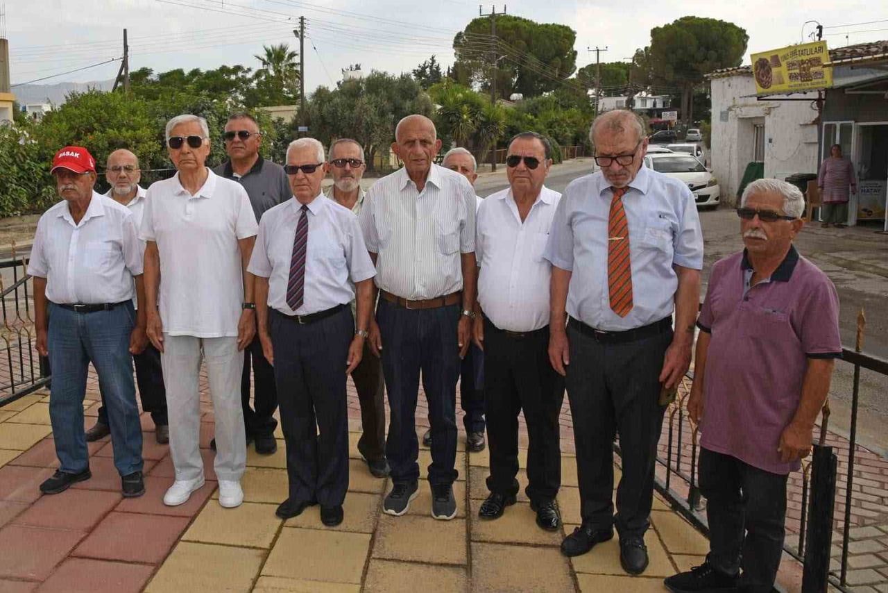 KIBRIS BARIŞ HAREKATI'NIN İKİNCİ AŞAMASI SIRASINDA HASPOLAT'TA ŞEHİT DÜŞEN 15 MEHMETÇİK İÇİN ANMA...
