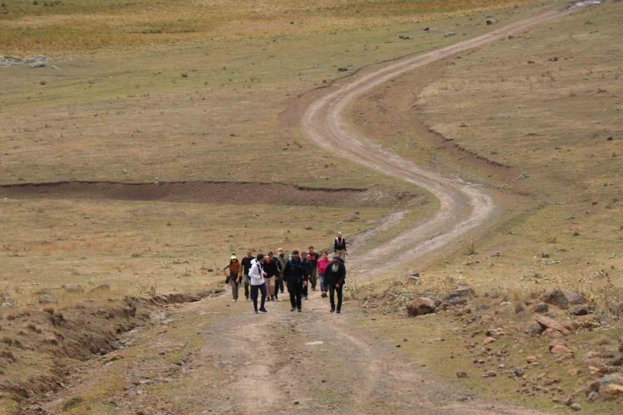 OLTU YÜRÜYÜŞ GRUBU, BU HAFTA DOĞA YÜRÜYÜŞÜ İÇİN ERZURUM’UN ŞENKAYA İLÇESİ SINIRLARINDA, ERZURUM...