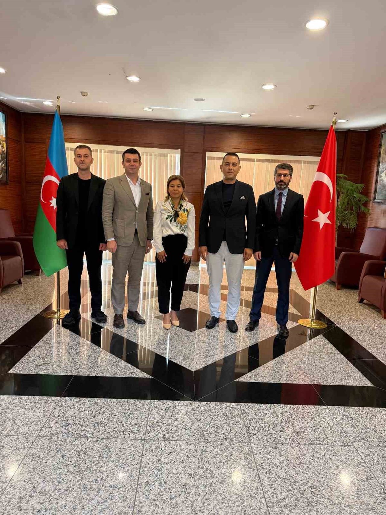 ADANA HACI SABANCI ORGANİZE SANAYİ BÖLGESİ (AOSB) HEYETİ, TÜRKİYE CUMHURİYETİ BAKÜ BÜYÜKELÇİLİĞİ...