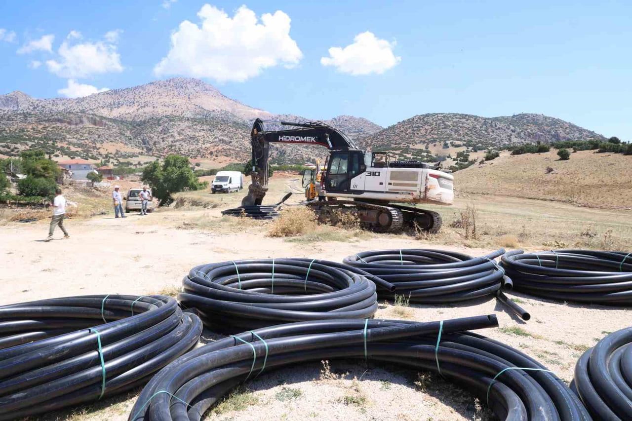 ANTALYA BÜYÜKŞEHİR BELEDİYESİ ELMALI YALNIZDAM MAHALLESİ’NİN TARIMSAL SULAMA ALTYAPISINI...