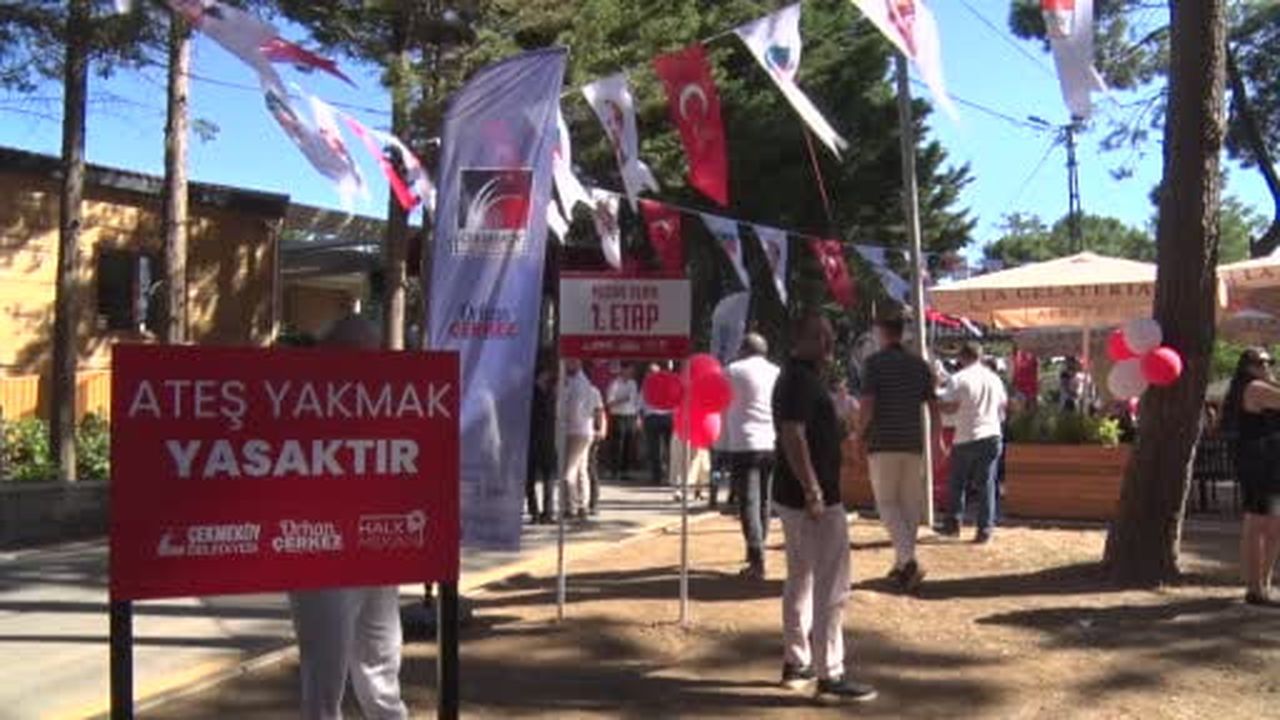 Çekmeköy'de Reşadiye Mesire Alanı törenle hizmete açıldı