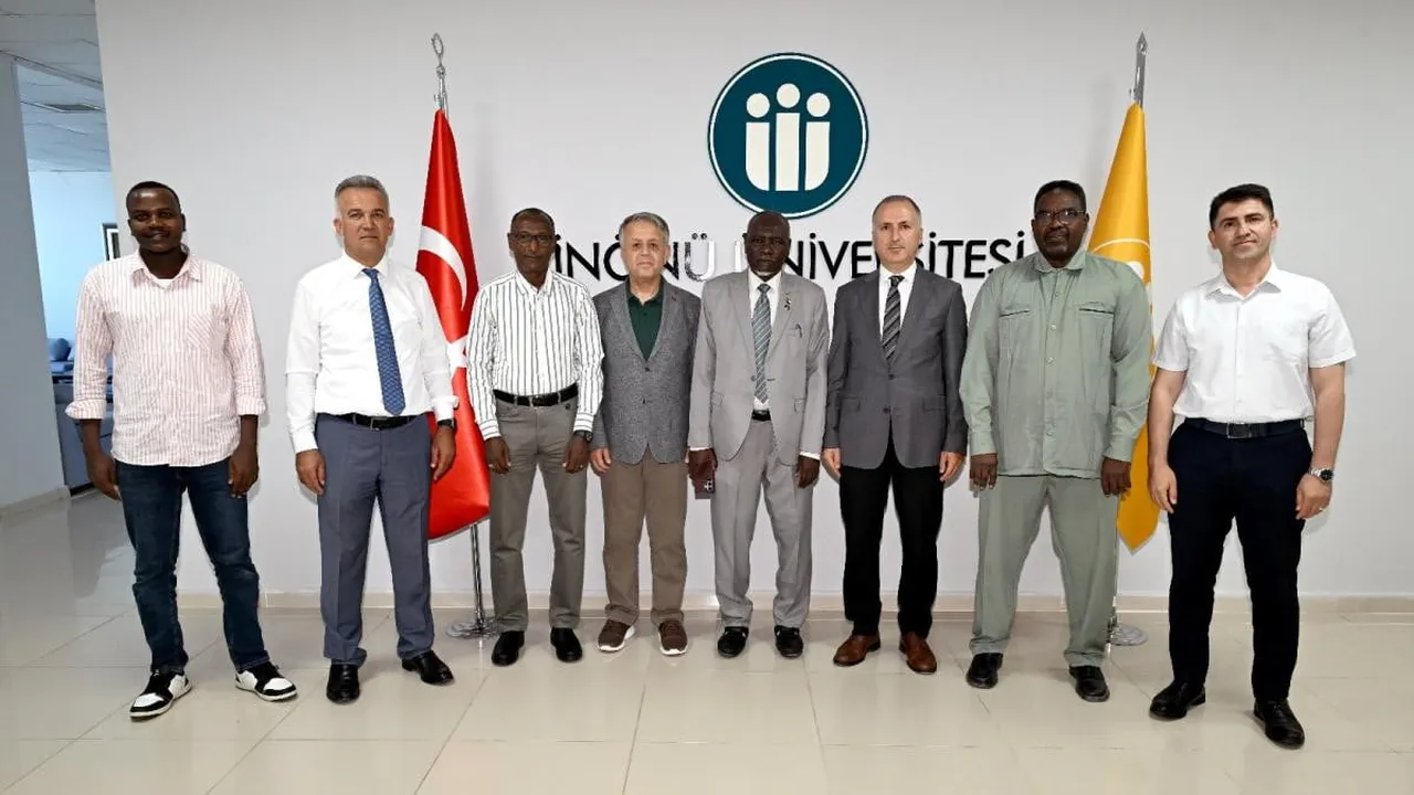 SUDAN’DAN İNÖNÜ ÜNİVERSİTESİ'NE AKADEMİK İŞ BİRLİĞİ ZİYARETİ